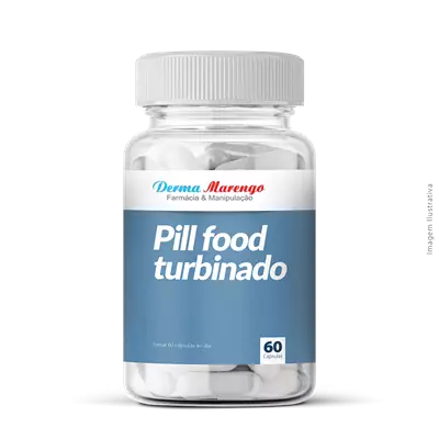 Pill Food Turbinado 60 Cápsulas