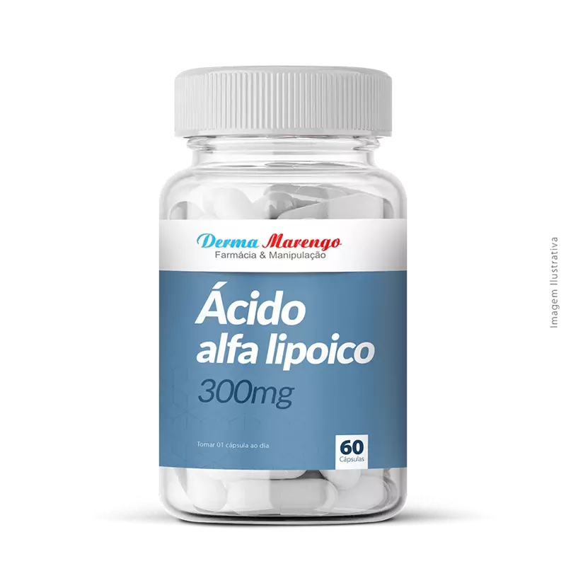 Ácido Alfa Lipoico 300mg 60 Cápsulas