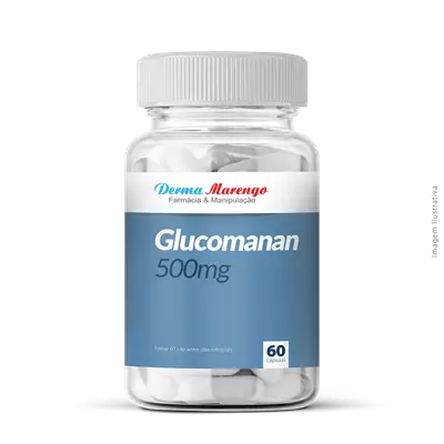 Glucomanan 500mg 60 Cápsulas