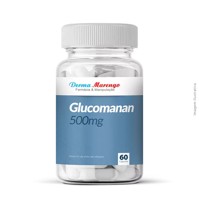 Glucomanan 500mg 60 Cápsulas