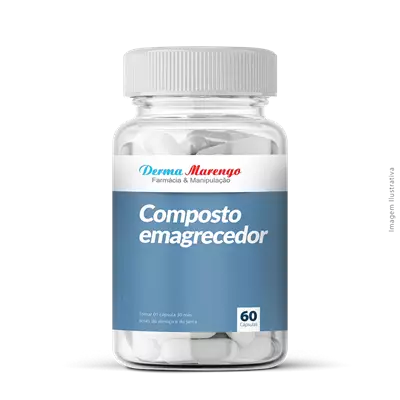 Composto emagrecedor 60 Cápsulas