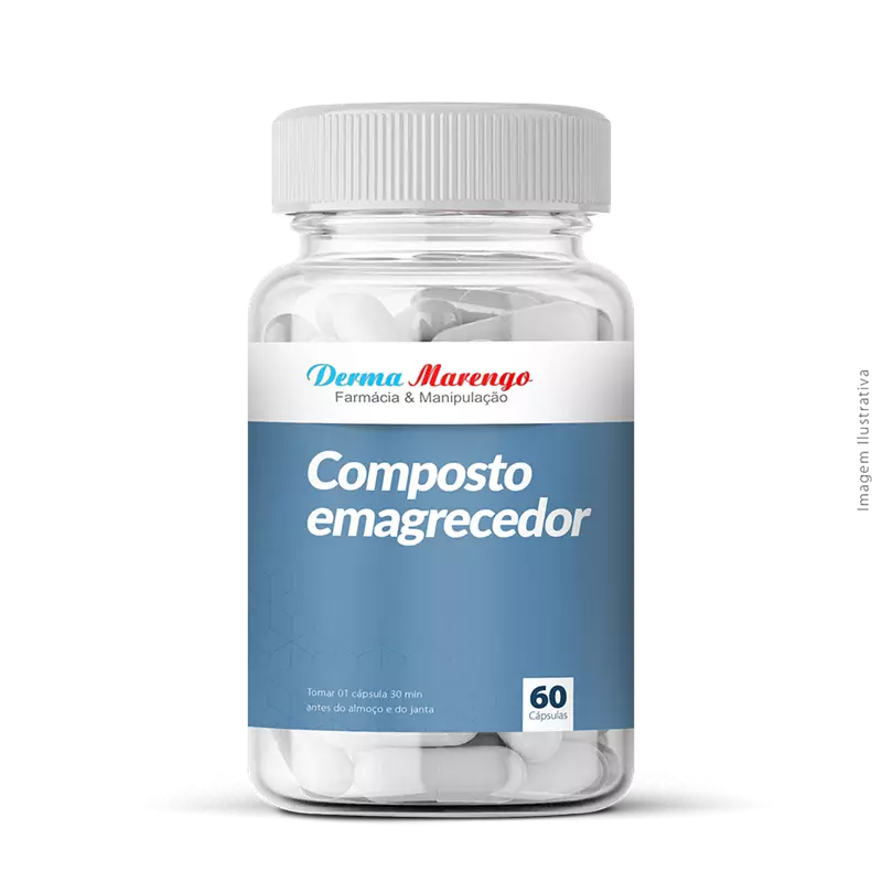 Composto emagrecedor 60 Cápsulas