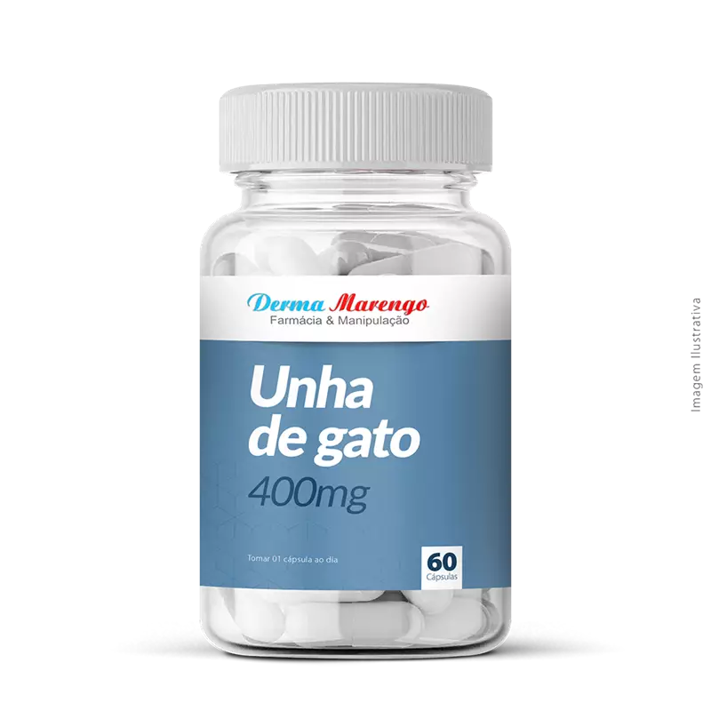 Unha de Gato 400mg 60 Cápsulas