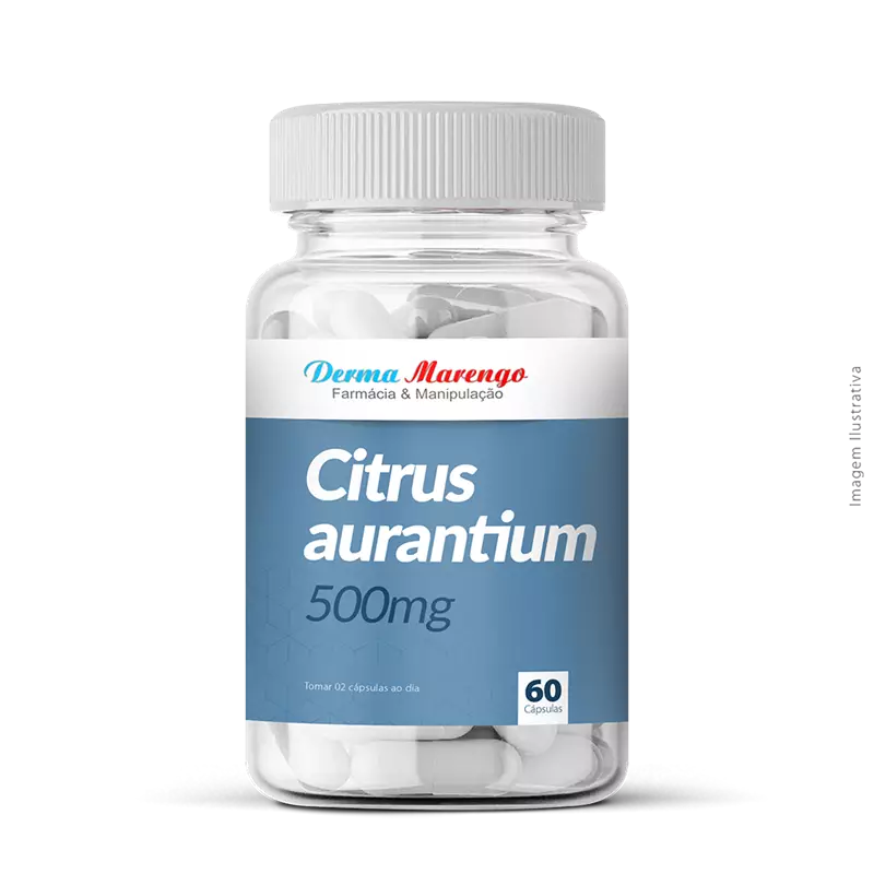Citrus aurantium 500mg 60 Cápsulas