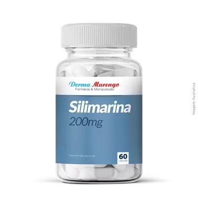Silimarina 200mg 60 Cápsulas