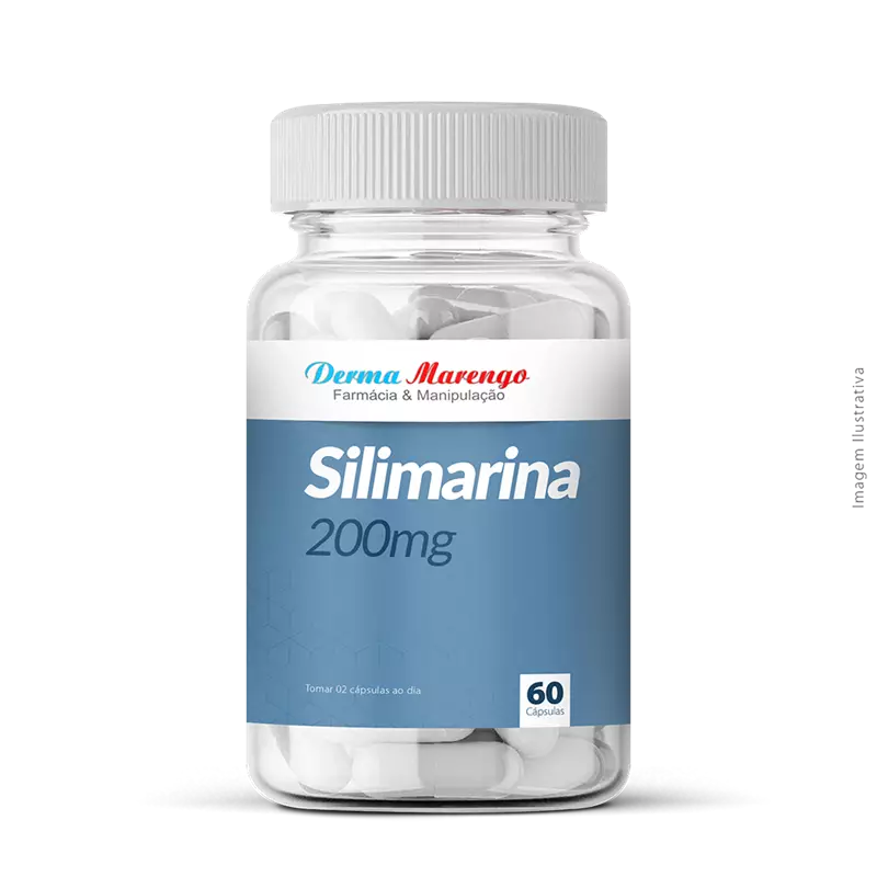 Silimarina 200mg 60 Cápsulas